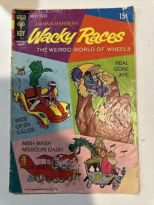 WACKY RACES #2 Hanna-Barbera Gold Key 1971 Ant Hill Mob Pitstop Muttley • $12