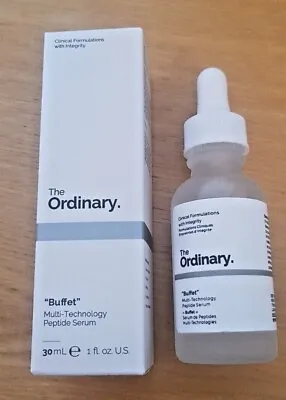 £6.99 • Buy The Ordinary Buffet Multi-technology Peptide Serum - 30ml