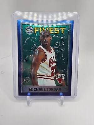 1995-96 Topps Finest - #229 Michael Jordan • $85