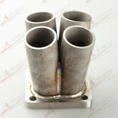 4-1 4 Cylinder Manifold Header Merge Collector Stainless Steel T4 Flange • $59.32