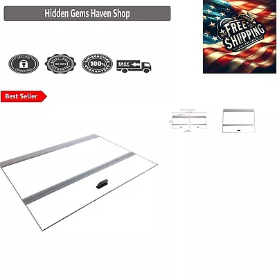 Tempered Glass Canopy Set For 75/90/110 Gallon Fish Tanks - Durable & Clear • $149.79