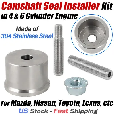 CAMSHAFT Seal Installer Tool Kit For Mazda Nissan Toyota Lexus With Cam Bolts • $26.99