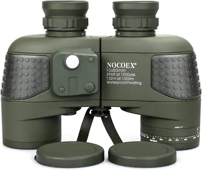 NOCOEX 10x50 Marine Binoculars For Adults Military 10X50F • $177.99