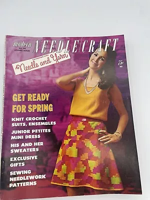 Modern Needlecraft Number 54 Spring  1969 Magazine Vintage • $15