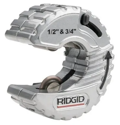 RIDGID 57008 C-Style Close Quarters Copper Tubing Cutter 0.5  And 0.75  - NEW • $32.99