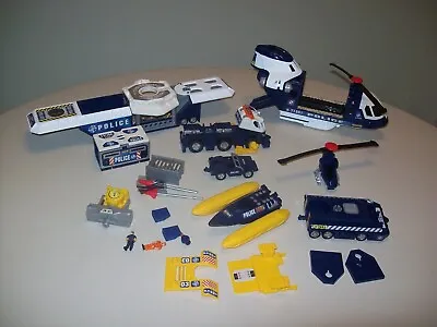 Vintage Matchbox Mega Rig Police Command Center Playset 1998 Mattel • $35