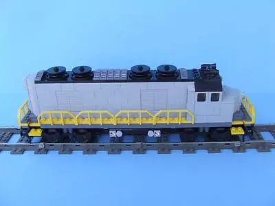  Train LOCO Engine Built W/ New Lego Bricks Fits 9 Volt RC IR Rail Track Sets • $169.19