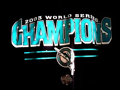 MARLINS 2003 World Series Champions Tee  • $19