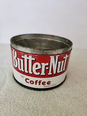 Vintage Butternut Tin Can Collectible 1 Lb Size Without Lid • $9.74