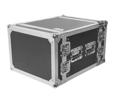 Heavy Duty 8 Space ATA Rack Case - 8U PA DJ Amplifier Flight Road Case • $200