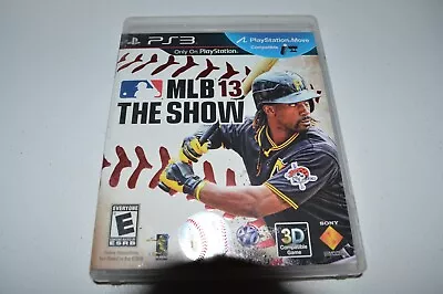 PS3 MLB 13 The Show Baseball E Everyone 2012 Multi Player PS Move Tested • $8