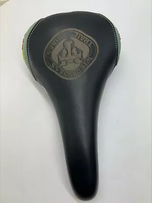 Old School WTB Wilderness SST.98 Titanium Rail MTB Saddle Leather 1990’s Vintage • $340.99