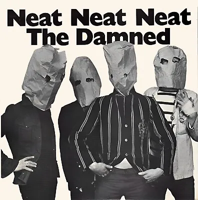 The Damned Neat Neat Neat Sleeve (uk Sleeve Reprint) • £8