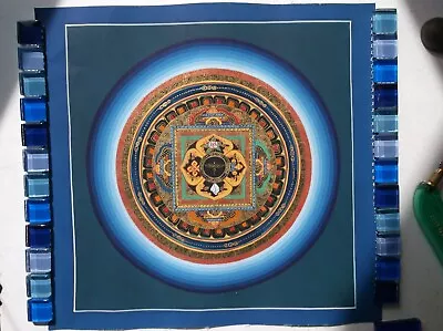 Genuine Hand-painted Kalachakra Mandala Tibetan Thangka Thanka  Painting • $39.99