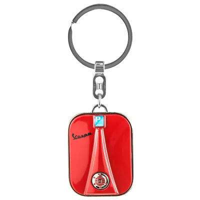 Red Stainless Steel Keychain Key Ring Gift For Piaggio VESPA GTS GTV LX PX LT  • $8.99