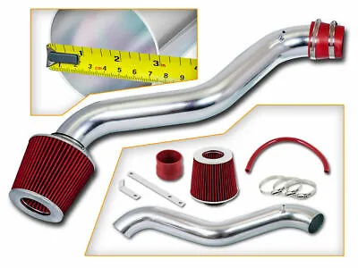 BCP RED 1998-2002 Accord 2.3L L4 Short Ram Air Intake Induction Kit + Filter • $54.99