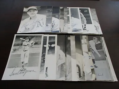 1930's & 40's Philadelphia Athletics JSA Authenticated Autographed Post Cards !! • $12.99