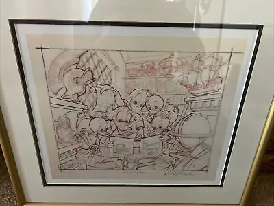 Carl Barks Vintage Signed SketchScrooge/Donald DuckWhere Do We Go Next 180/313 • $699