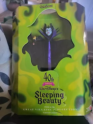 Mattel 20990 Walt Disneys Maleficent Villain Collector Doll New • $110