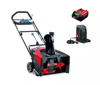 Toro Electric Snow Blower 21 In. 60-Volt Lithium-Ion With 6.0 Ah Battery/Charger • $590