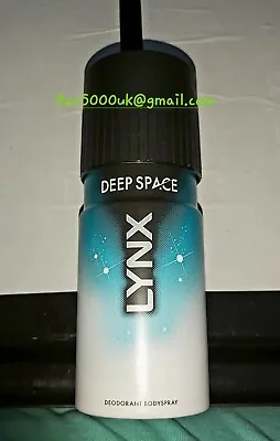 £75 • Buy Lynx Axe - DEEP SPACE {Round Top/Can} 150ml Body Deodorant Spray Unused Vintage 