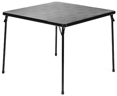 XL Series Square Folding Card Table (38 ) - Easy-to-Use Collapsible Legs • $129.95