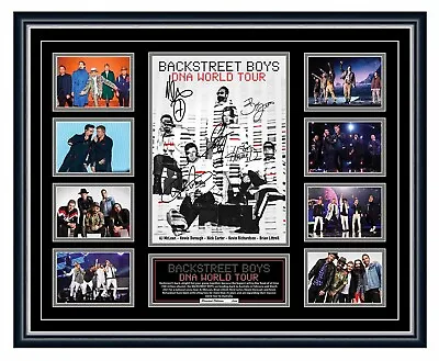 $119.99 • Buy Backstreet Boys Dna Tour 2023 Australia Signed Ltd Ed Framed Memorabili