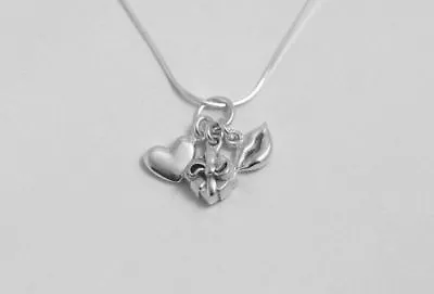 Sterling Silver Romantic Girl Necklace - Tales From The Earth - Gift Boxed • £52