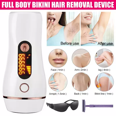 5 Levels IPL Laser Hair Removal Machine Permanent Painless Body Facial Epilator • £26.99