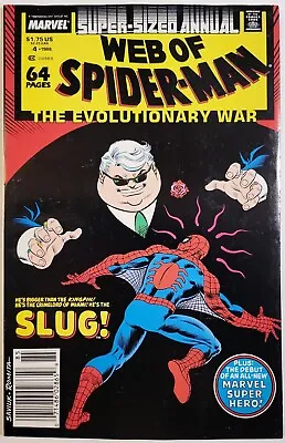 Web Of Spider-man Annual Issue #4 - Newsstand Marvel | 1988 • $9.40