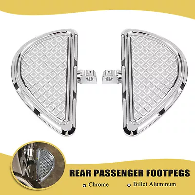 Rear Passenger Footboards Floorboards For Harley Road King Softail Street Glide • $56.98