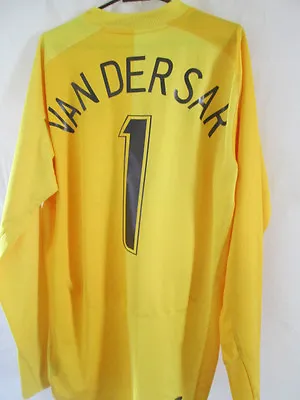 Manchester United Van Der Sar 2006-2007 Goalkeeper Football Shirt Large /34872 • £199.99