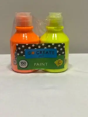  300ml Bottles Ready Mix Craft Poster Paints Kids Childrens Asst Colours • £4.25