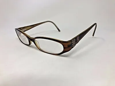 VERA BRADLEY VB-3034 Eyeglasses Frame 52-16-135 Havana Brown Crystal NR27 • $18.25