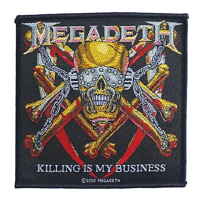 Megadeth Killing Is My Business Officially Licensed Patch • £3.99