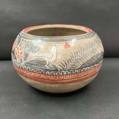  Amado Galvan Tonala Burnished Pottery  Pot Made In Mexico 11  X 7  • $100