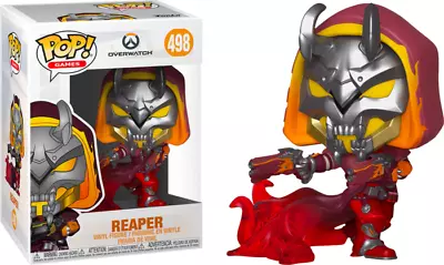$17.09 • Buy Overwatch - Reaper Hell Fire Pop! Vinyl Figure (RS) #498 NEW Funko