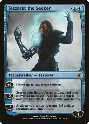 MTG - TEZZERET THE SEEKER (Foil) - Duel Decks: Elspeth Vs. Tezzeret (M) • $34.99