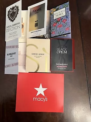 Macy's Favorite Scents Sampler Discovery For Her Samples New 6 • $28.69