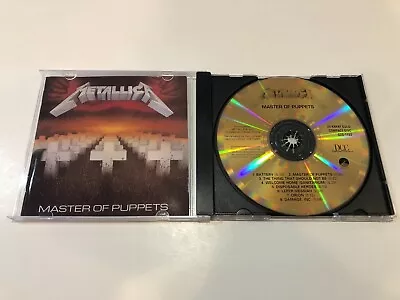 Metallica Master Of Puppets CD DCC Gold Disc Steve Hoffman • $75