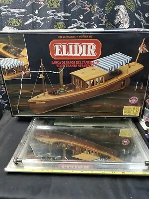 Constructo Elidir Wooden River Thames Steamboat 1:26 Scale Model NOB • $79.95