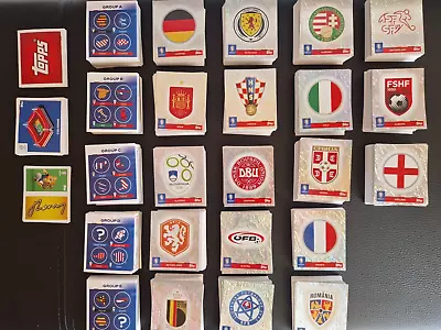 Topps UEFA European Championship Germany 2024 Choose Stickers 2/3 • $1.06