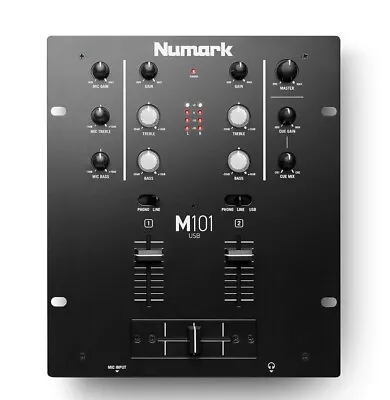 Numark M101 2-Channel All-Purpose DJ Mixer - Black • £32