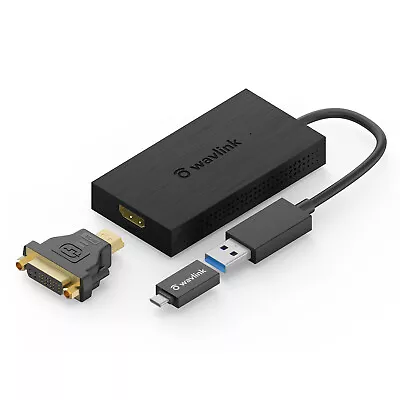 USB 3.0 To HDMI UHD Universal Video Display Adapter Up To 6 Monitor Displays • $38.99