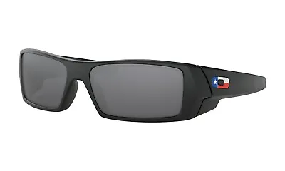 Oakley SI Gascan Sunglasses OO9014-4060 Matte Black W/ Black Iridium TEXAS FLAG • $89.99