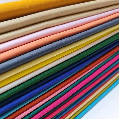 100% Cotton Voile Muslin Sheer Material Soft Craft Dress Lining Fabric 44  Meter • £3.61