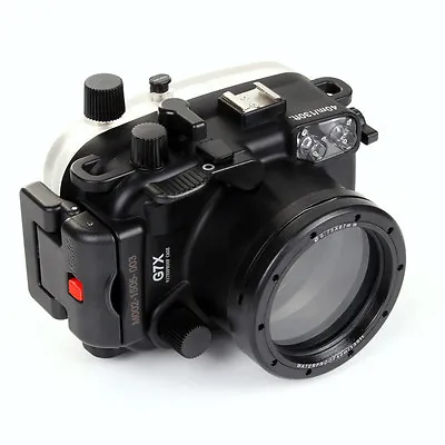 PRO Meikon 40M Waterproof Underwater Camera Housing Case For Canon PowerShot G7X • $179.81