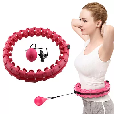 24 Knots Smart Hula Hoop Detachable Massage Exerciser Fitness Fat Burning • $39.99
