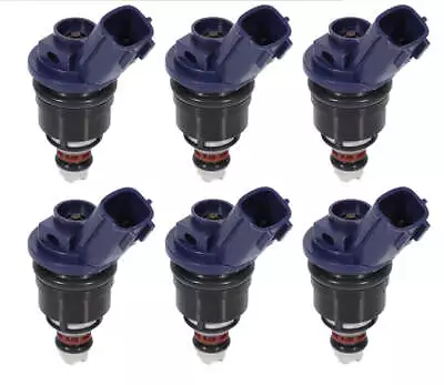 $249.81 • Buy 6 Fuel Injectors For NISSAN Z32 300ZX 10/94+ VG30DETT 370cc FAIRLADY Z 375cc