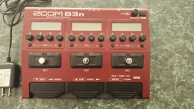 Zoom B3N Multi-Effects Processor For Bass Effect Pedal Excellent • $198
